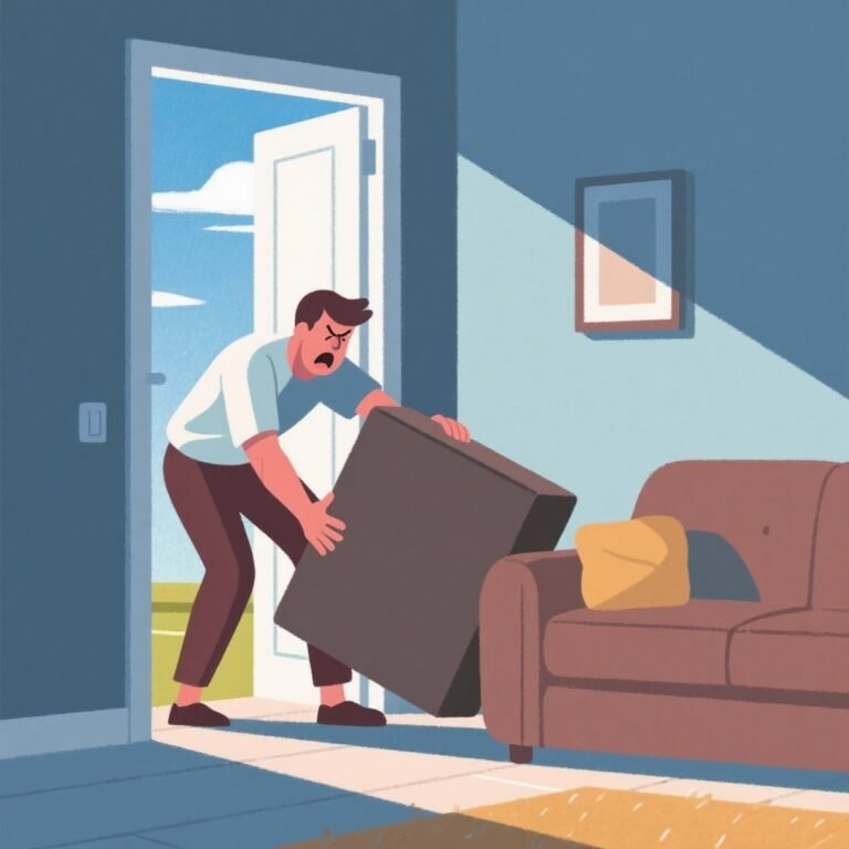 Be Safe Moving Heavy Furniture !